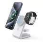 Belaidis įkroviklis 3v1 MagSafe, skirtas iPhone, Apple Watch ir AirPods Crong