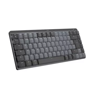 „Logitech MX Mechanical Mini“ belaidė klaviatūra be skaičių bloko, Bluetooth