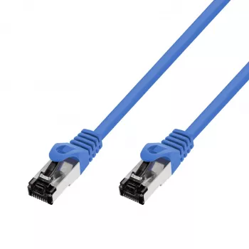 Extralink Cat.8.1 S/FTP LAN komutacinis kabelis 10m 40G mėlynas, varinis tinklo kabelis