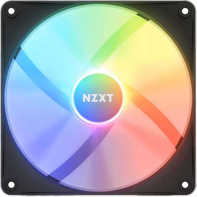 NZXT F140 RGB Core 140mm korpuso ventiliatorius - juodas