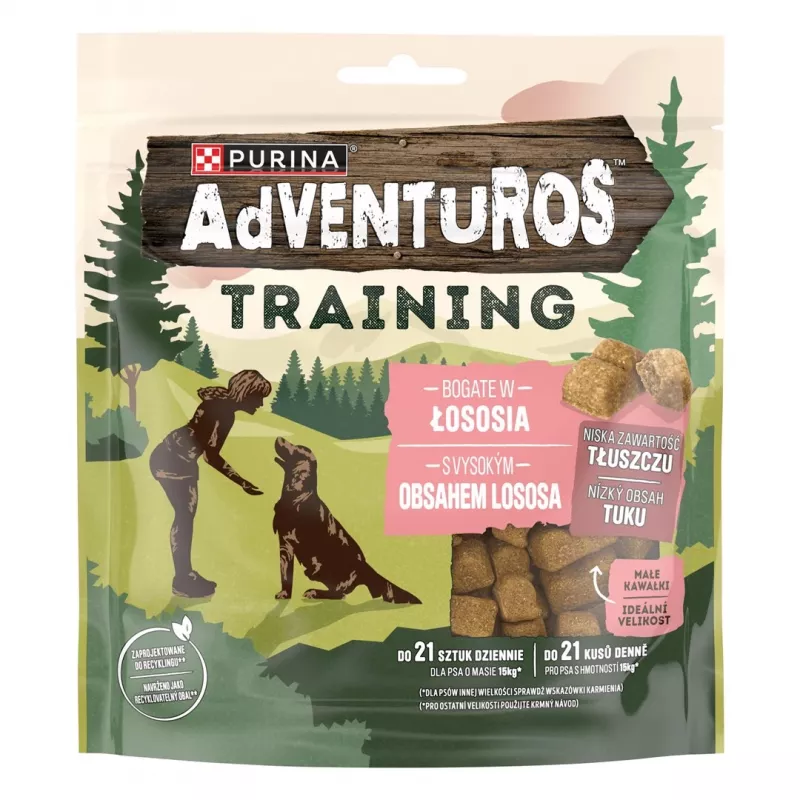 PURINA Adventuros Training salmon - šunų skanėstas - 40g