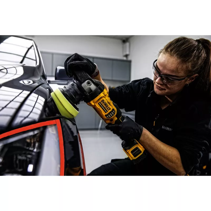 DeWalt DCM848N-XJ 18V belaidis atsitiktinio orbitinio judėjimo poliruoklis, 125 mm