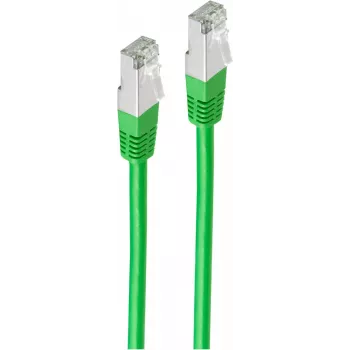 Tinklo kabelis ShiverPeaks BS75711-HG 1m Cat6 S/FTP žalias