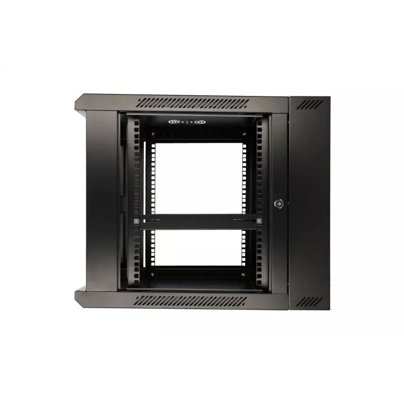 Extralink Rackmount cabinet 6U 600x600 AZH Juoda wall mounted, swing type