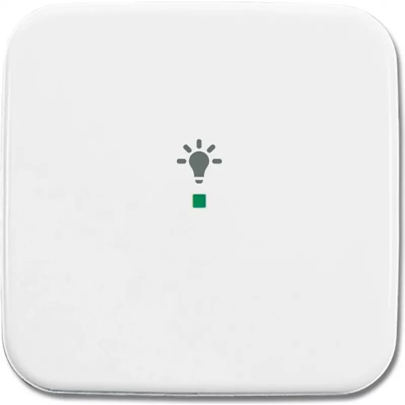 Busch-Jaeger 6220-0-0080 Cover Plate for Sensor Holder & -Socket White (2CKA006220A0080)