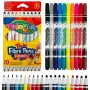 Colorino Kids dvigubo antgalio flomasteriai 10 spalvų