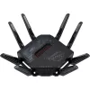 ASUS ROG Rapture GT-BE98 belaidis maršrutizatorius 10 Gigabit Ethernet keturjuostis (2,4 GHz / 5 GHz-1 / 5 GHz-2 / 6 GHz) Juoda