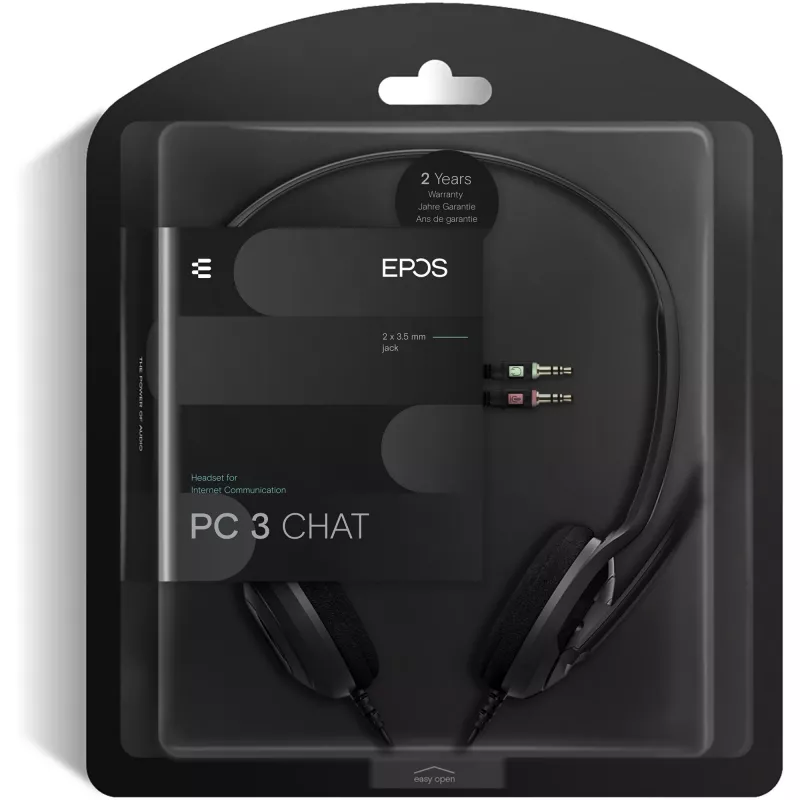 Sennheiser PC 3 CHAT ausinės juodos