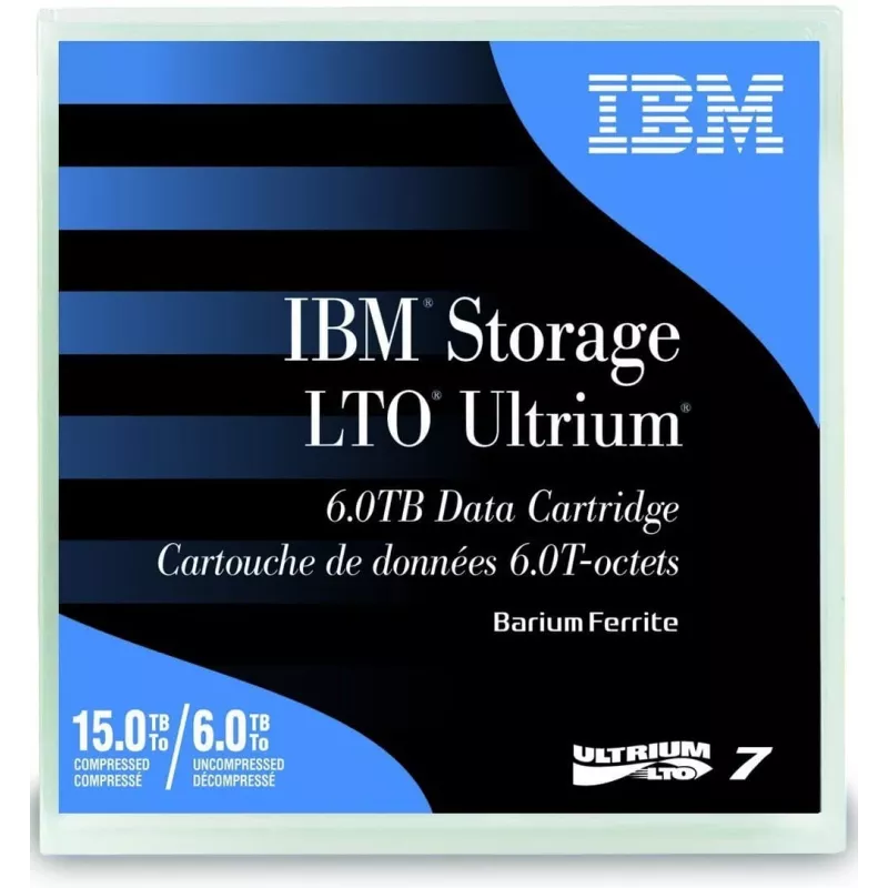Tuščia duomenų juosta IBM LTO Ultrium 7 duomenų kasetė 6 TB