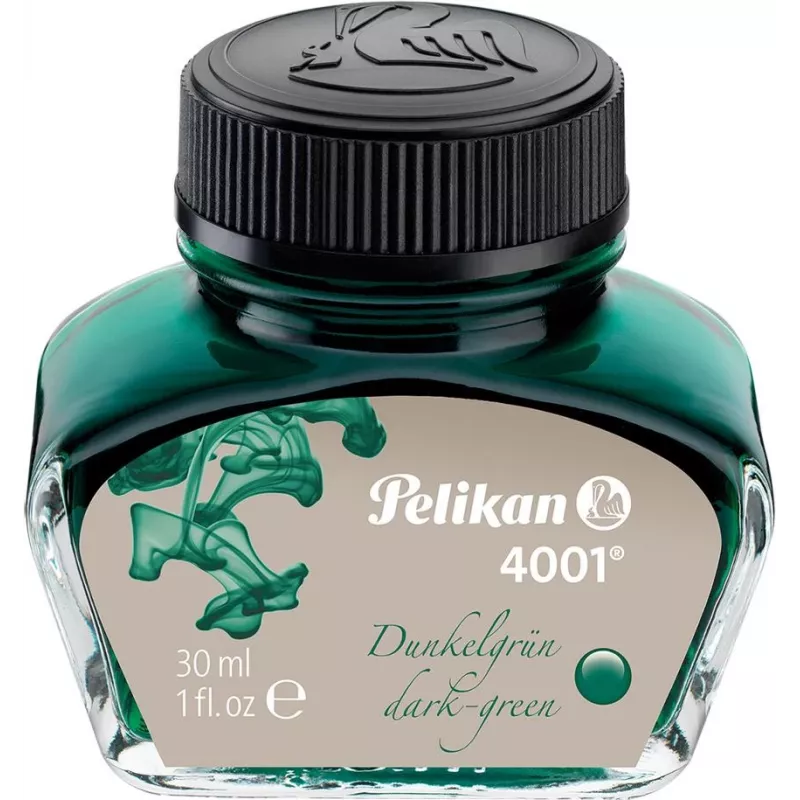 Pelikan Office Ink Pelikan 4001 Tamsiai žalia 30ml (300056)