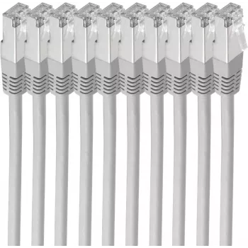 shiverpeaks BS75717-H-SET10 tinklo kabelis pilkas 7,5 m Cat6 S/FTP (S-STP) (BS75717-H-SET10)