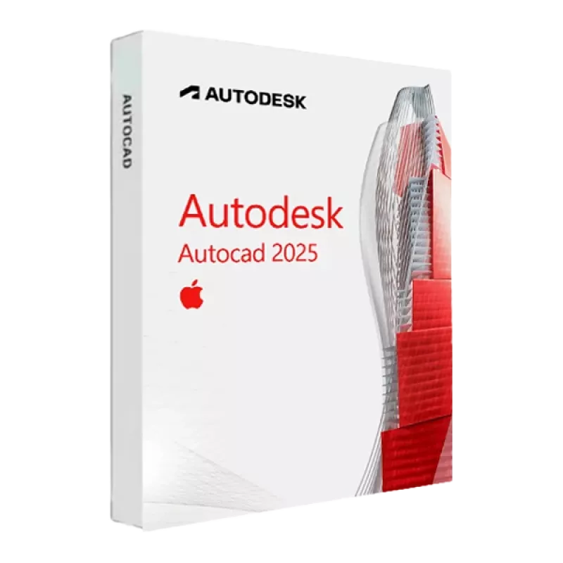 Autodesk AUTOCAD 2025, skirtas MAC (pilna versija – EDU) 1 įrenginiui / 3 metams