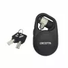 DICOTA Security T-Lock - apsauginis kabelio užraktas - juodas - 1,3 m (D31235)