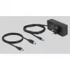 DeLOCK išorinis USB 5 Gbps šakotuvas su 13 prievadų + jungikliu, USB 3.2 Gen 1 (3.1 Gen 1) Type-B, USB 3.2 Gen 1 (3.1 Gen 1) Type-A, 5000 Mbit/s, pilkas, aliuminis, 1 m