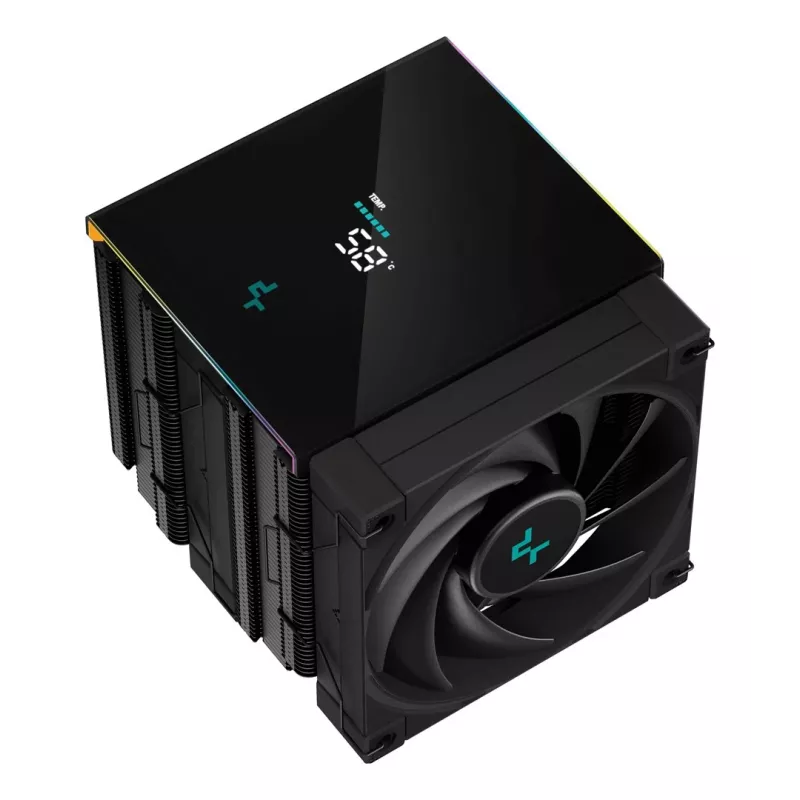DeepCool AK620 DIGITAL procesoriaus oro aušintuvas 12 cm juodas 1 vnt.