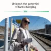 Nešiojama baterija Green Cell BPLGC20P 20800 mAh ličio jonų, USB-C PD 65W, 2x USB-C + 1x USB-A, aliuminio korpusas