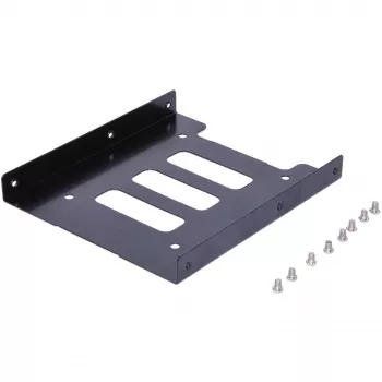 Montavimo rėmelis ultron vidinis 1x2.5 SSD/HDD metalinis juodas (377213)