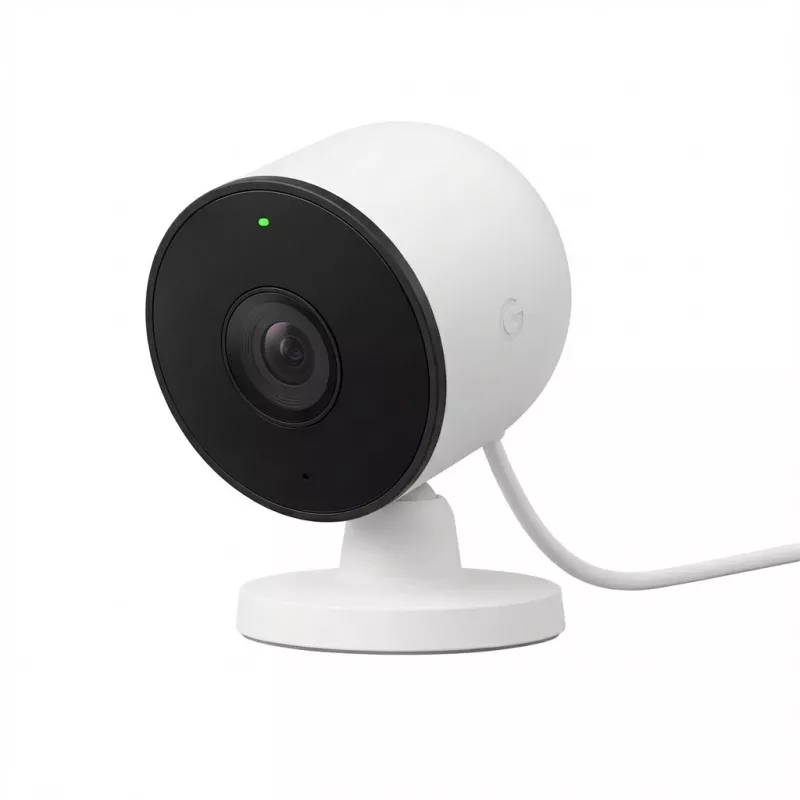 Google Nest Cam - 3rd Gen - tinklo stebėjimo kamera - vidaus zona - spalvota (diena/naktis)