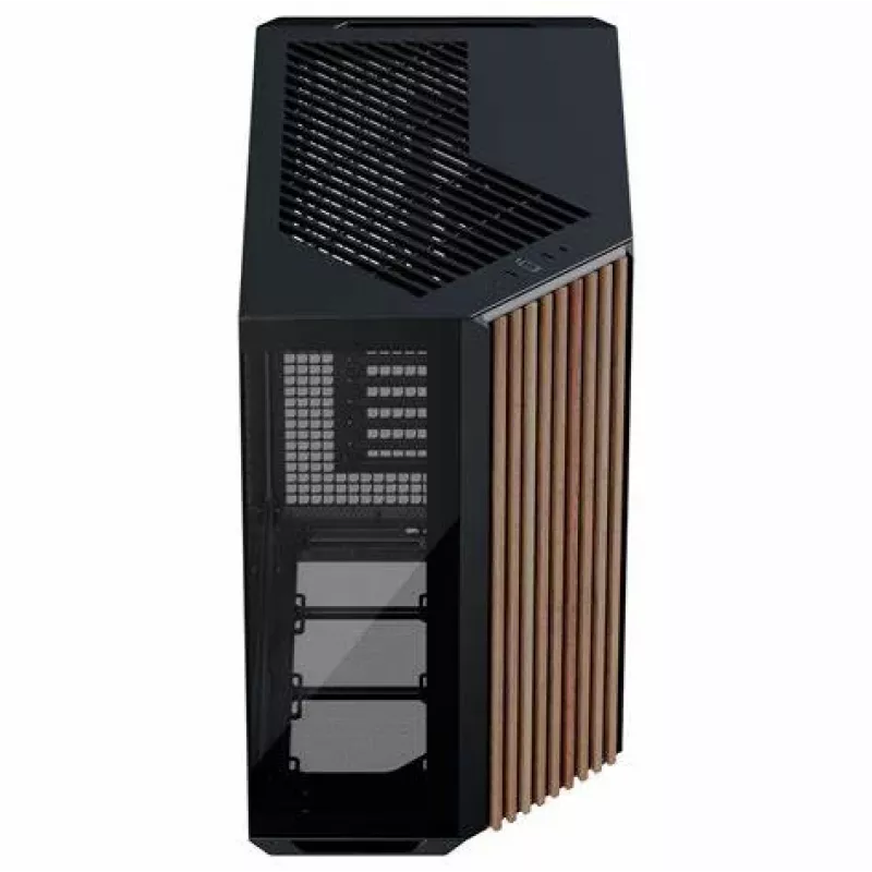 APNX V1-W-BK-v1 Midi bokštas juodas, mediena