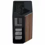 APNX V1-W-BK-v1 Midi bokštas juodas, mediena