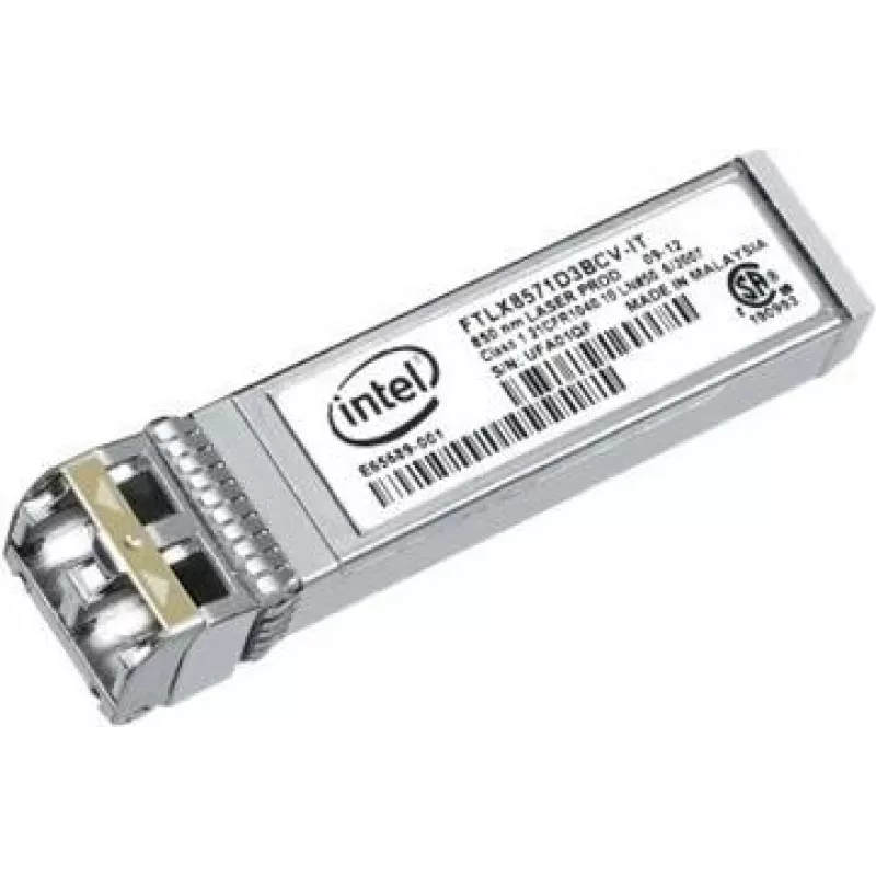 Intel Ethernet SFP+ SR Optics - SFP+ siųstuvo-imtuvo modulis - 10GbE - 1000Base-SX, 10GBase-SR - LC - 850 nm (E10GSFPSRG1P5)