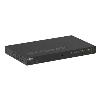 NETGEAR M4250-10G2XF-PoE++ valdomas L2/L3 Gigabit Ethernet (10/100/1000) maitinimas per Ethernet (PoE) 1U juoda