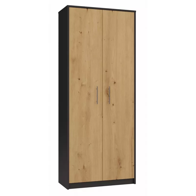 Topeshop OLIV 2D ANT/ART KPL biuro knygų spinta