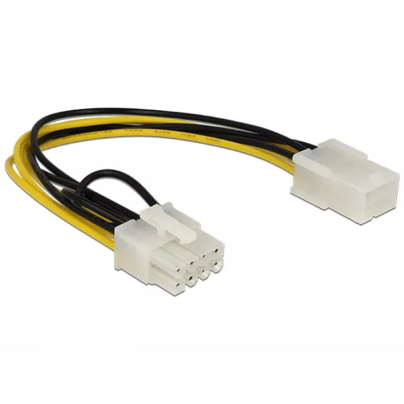 Vidinis maitinimo kabelis DeLOCK 83775 0,2 m PCI-E 8 kontaktų į 6 kontaktus