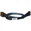 ICY DOCK - MB4026L-B - SlimSAS 4i SFF-8654 į OCuLink 4i SFF-8611 kabelis – 0,5 m