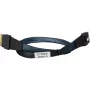 ICY DOCK - MB4026L-B - SlimSAS 4i SFF-8654 į OCuLink 4i SFF-8611 kabelis – 0,5 m