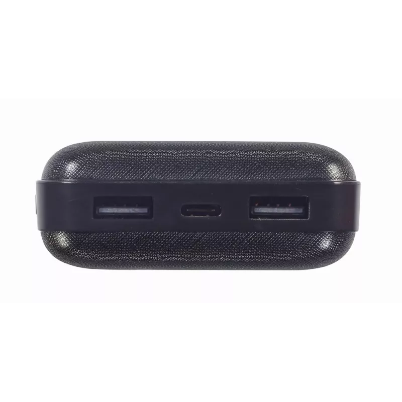 Gembird PB20-02 nešiojamas įkroviklis (power bank) Ličio polimeras (LiPo) 20000 mAh Juodas