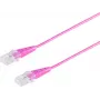 Tinklo kabelis S/CONN 70078-M-3 Magenta 3 m