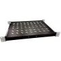 Stovo lentyna LOGON RAS100BL juoda 50 kg talpa 465x345x25 mm