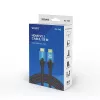HDMI laidas Savio CL-142 v2.1 1,8 m, HDMI Type A tėvas–tėvas, auksuoti kontaktai, juoda/mėlyna