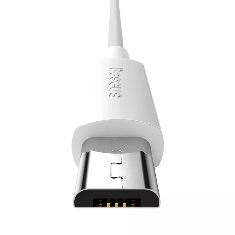 USB A į Micro-USB B kabelis Baseus TZCAMZJ-02 1,5 m Baltas