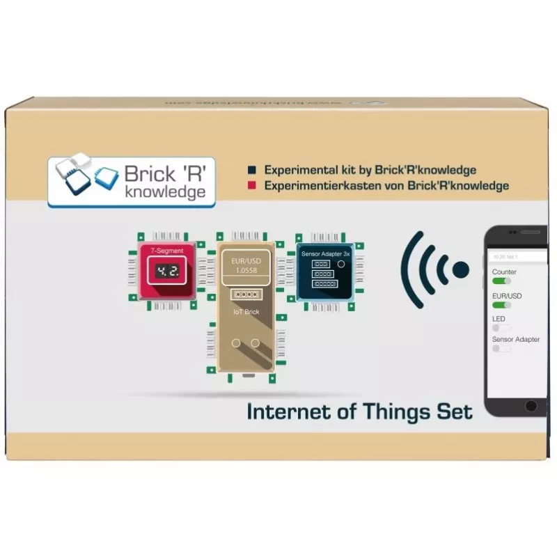 ALLNET IoT rinkinys ALL-BRICK-0688 — Daiktų interneto rinkinys, ispanų kalba