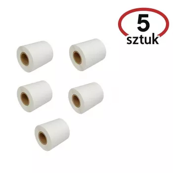 Terminės etiketės BESTPAK 60 x 40 mm, tiesioginio terminio spausdinimo, karšto lydalo klijai, 1000 etikečių ritinyje, balta