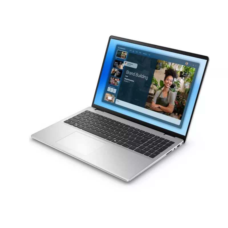 Nešiojamasis kompiuteris Dell 16 AG 2,5K i7-150U, 16 GB RAM, 512 GB SSD, Intel Graphics, Ubuntu, apšviesta ENG klaviatūra, pirštų antspaudų skaitytuvas, sidabrinis, 3Y OnSite