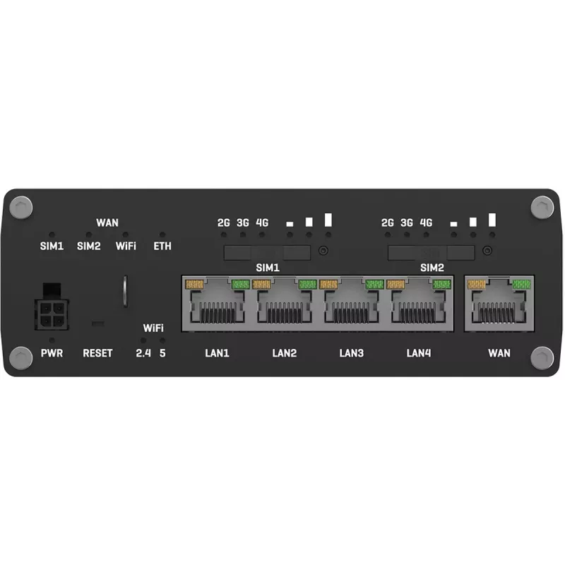 Teltonika RUTX12DUAL LTE CAT 6 pramoninis korinis maršrutizatorius