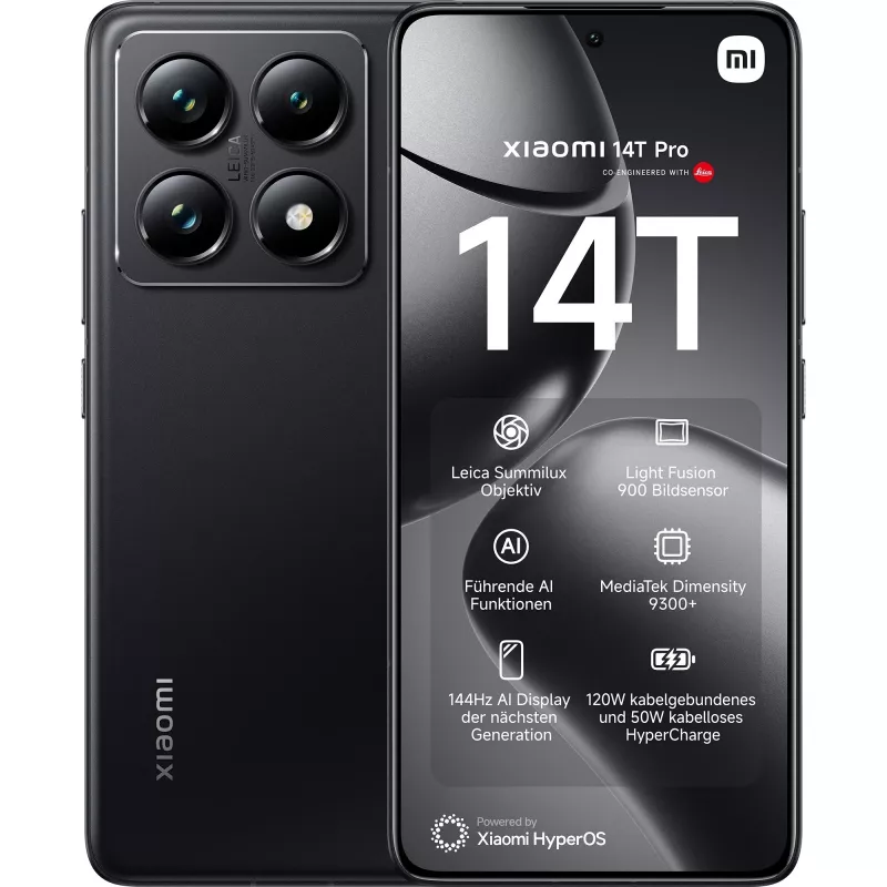 Xiaomi 14T Pro 16,9 cm (6,67 inch) Dual SIM 5G 12 GB 512 GB 5000 mAh Juoda