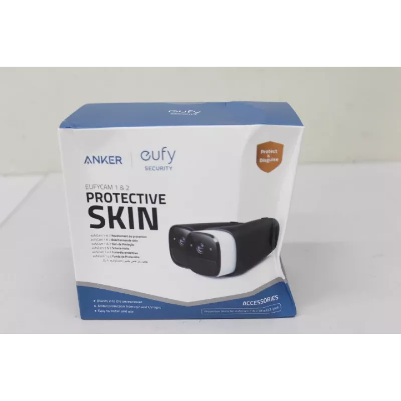 Silikoninių apvalkalų rinkinys Anker Eufy 2 juodos spalvos, skirtas EufyCam EufyCam 2