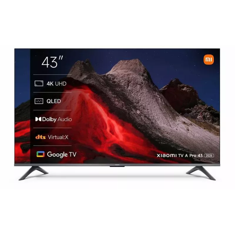 TV QLED Xiaomi TV A Pro 2026 (43 col. 4k Google TV 109 cm)