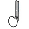 Goobay Slim 4-Port USB-Hub USB-C / USB-A 5 Gbit/s - Plug> 1x (76562)