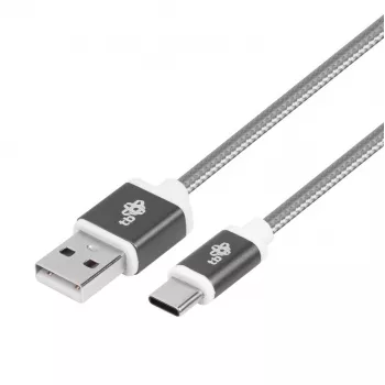 TB USB - USB-C laidas 1,5 Pilka (AKTBXKUCSBA150S)