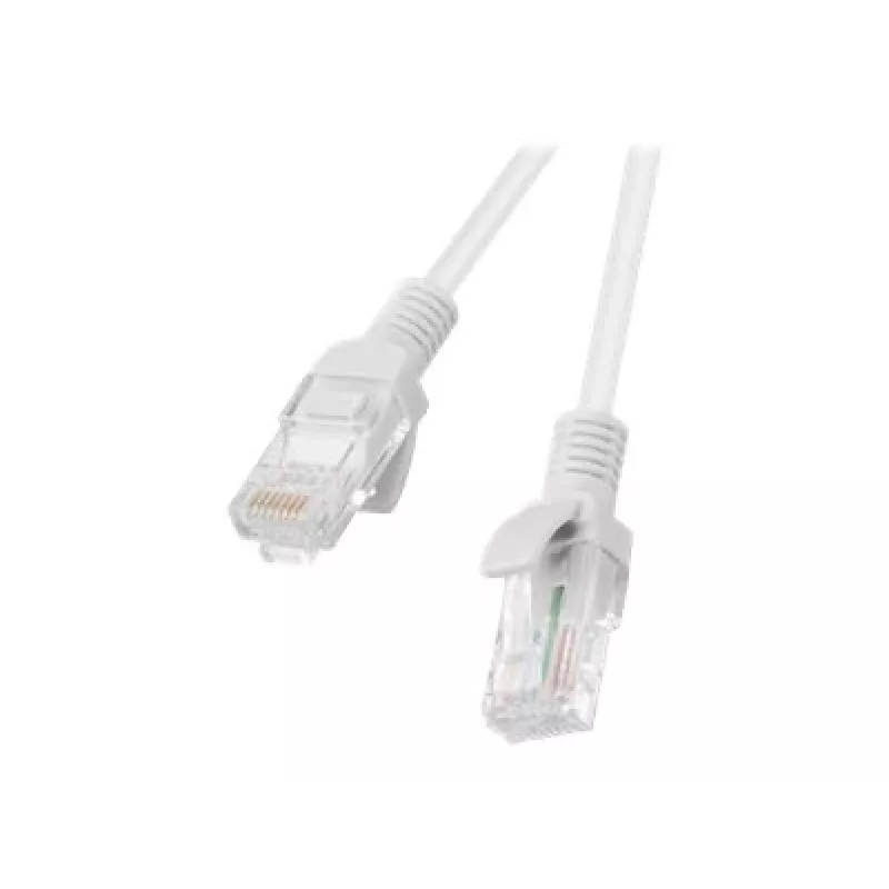 LANBERG tinklo kabelis Cat5e U/UTP RJ-45 į RJ-45 20 m Pilkas, 26 AWG, CCA laidininkas