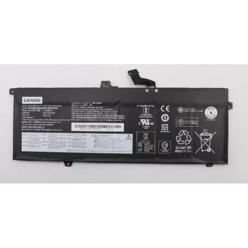 Lenovo vidinė 6 celių 48 Wh Li-Ion SMP 02DL017 baterija - plokščias ekranas (TFT / LCD)