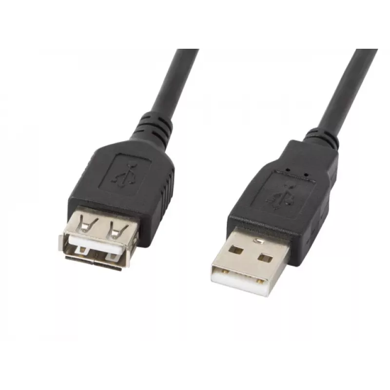 USB kabelis Lanberg CA-USBE-10CC-0030-BK 3 m USB 2.0 Juoda