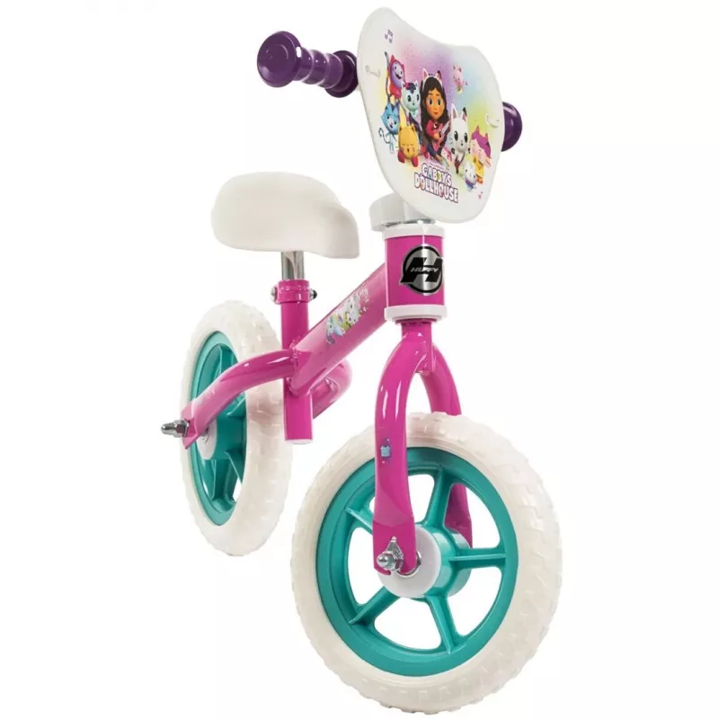 Balansinis dviratis HUFFY Domerk Gabby 10 col. — dvitukas mažyliams be pedalų