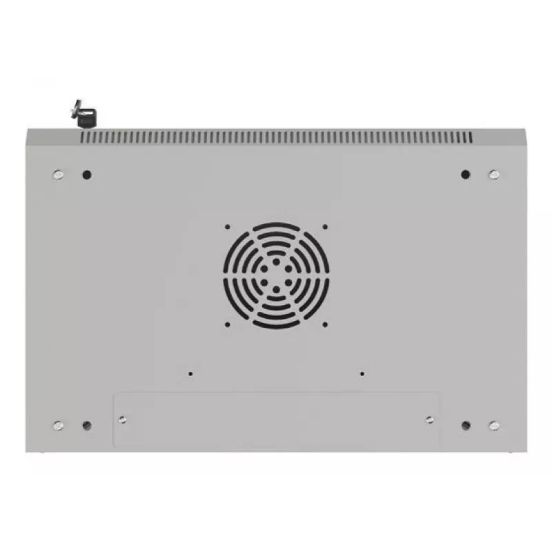 LANBERG WF03-5306-10S 19 inch 6U pilka montuojama spinta su stiklinėmis durimis