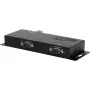 Nuoseklaus įrenginio serveris Exsys EX-6122-2 — Ethernet į 2× RS-232/422/485, reikalingas 12V/3A maitinimas